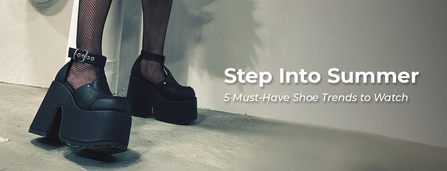 Step Into Summer 🔥 5 Must-Have Shoe Trends to Watch
