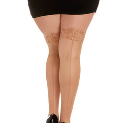 Fishnet Thigh High Stockings