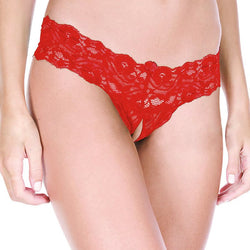 Crotchless Lace Panty