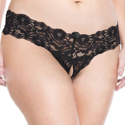 Crotchless Lace Panty