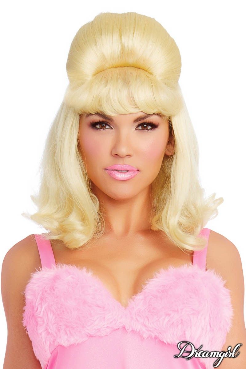 Retro Bouffant Wig