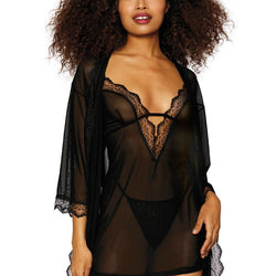 Sheer Robe Set