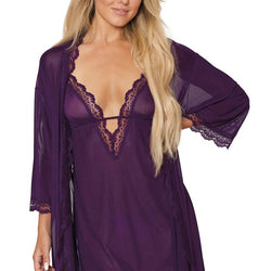 Sheer Robe Set