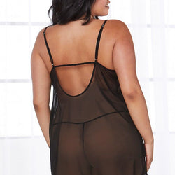 Sheer Robe Set