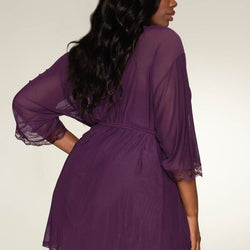 Sheer Robe Set