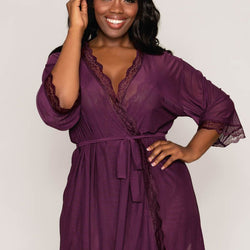 Sheer Robe Set