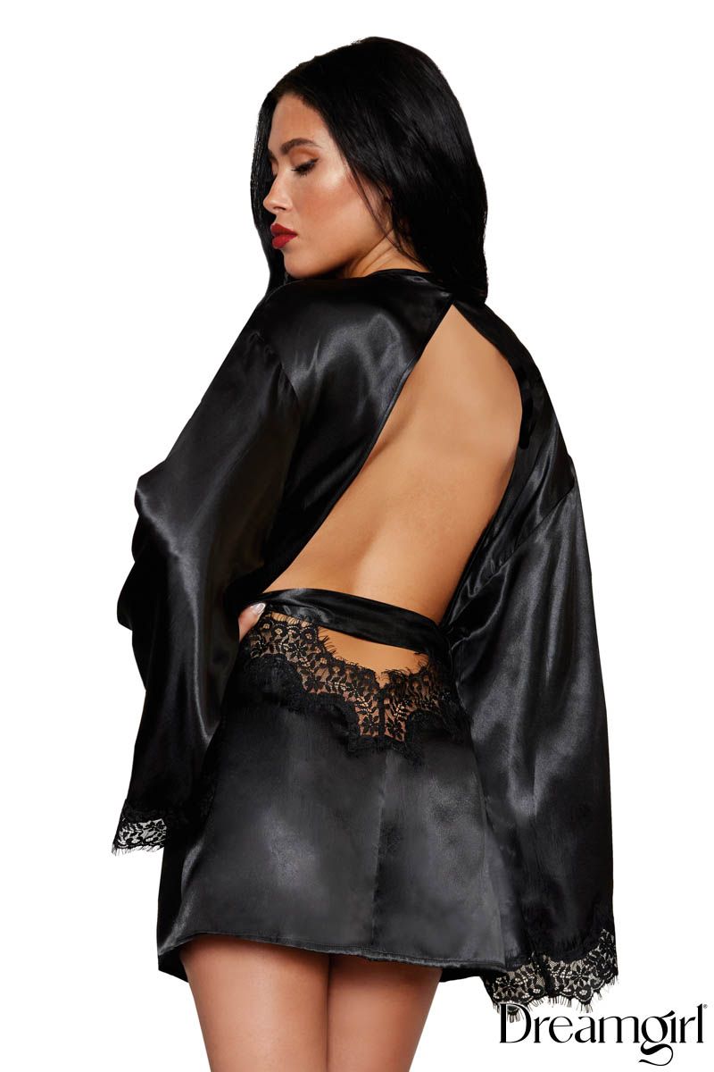Open Back Robe