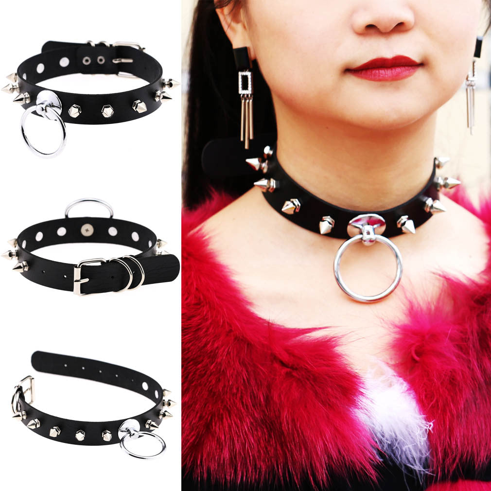Spike Collar Choker
