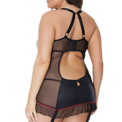 Lower Back Button Chemise