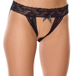 Open Back Crotchless Panty