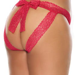 Open Back Crotchless Panty