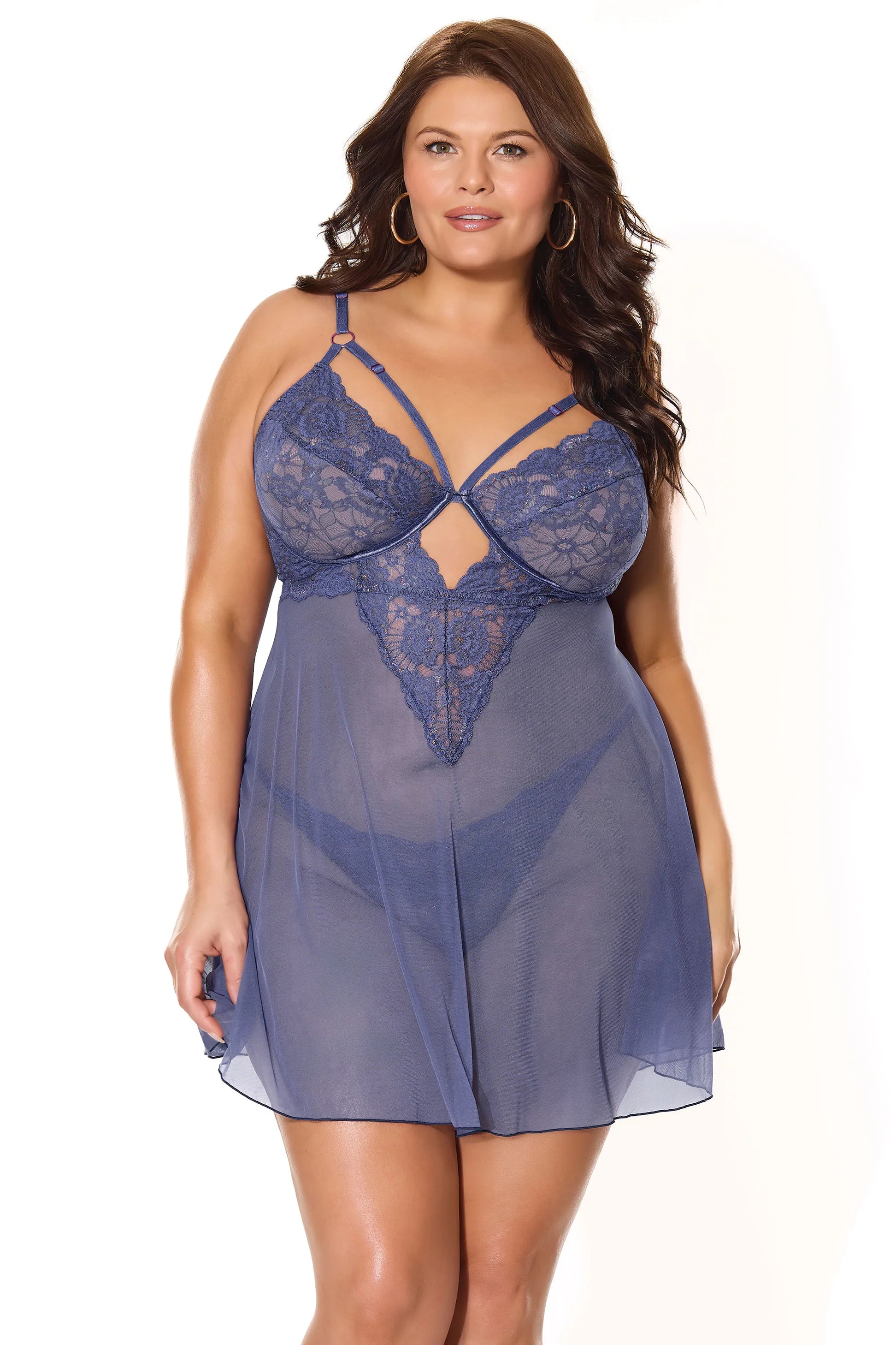 Twilight Fever Babydoll & Thong