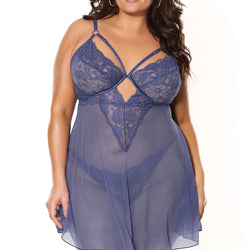 Twilight Fever Babydoll & Thong