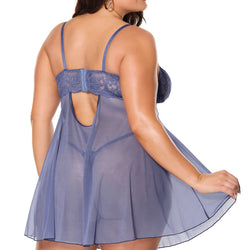 Twilight Fever Babydoll & Thong