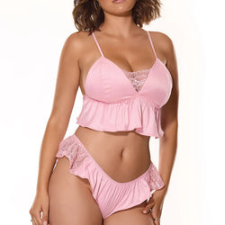 Kissed By Satin Bralette & Panty