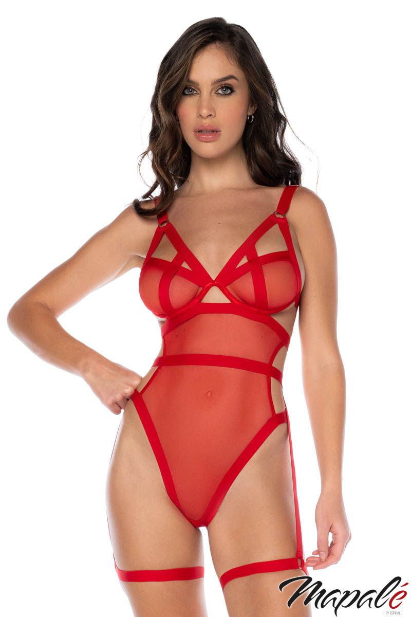 Strappy Criss-Cross Teddy