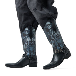 KOI Scorched One Men's Western Boots - Vintage Black