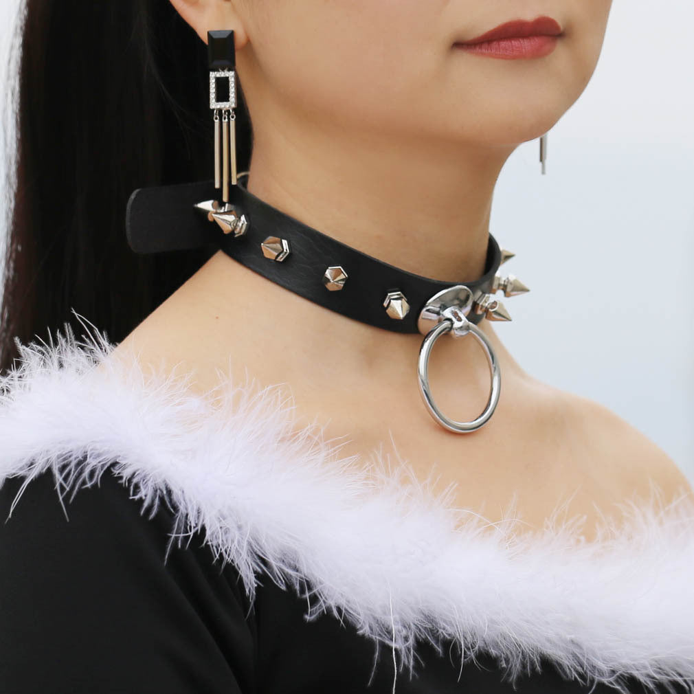 Spike Collar Choker