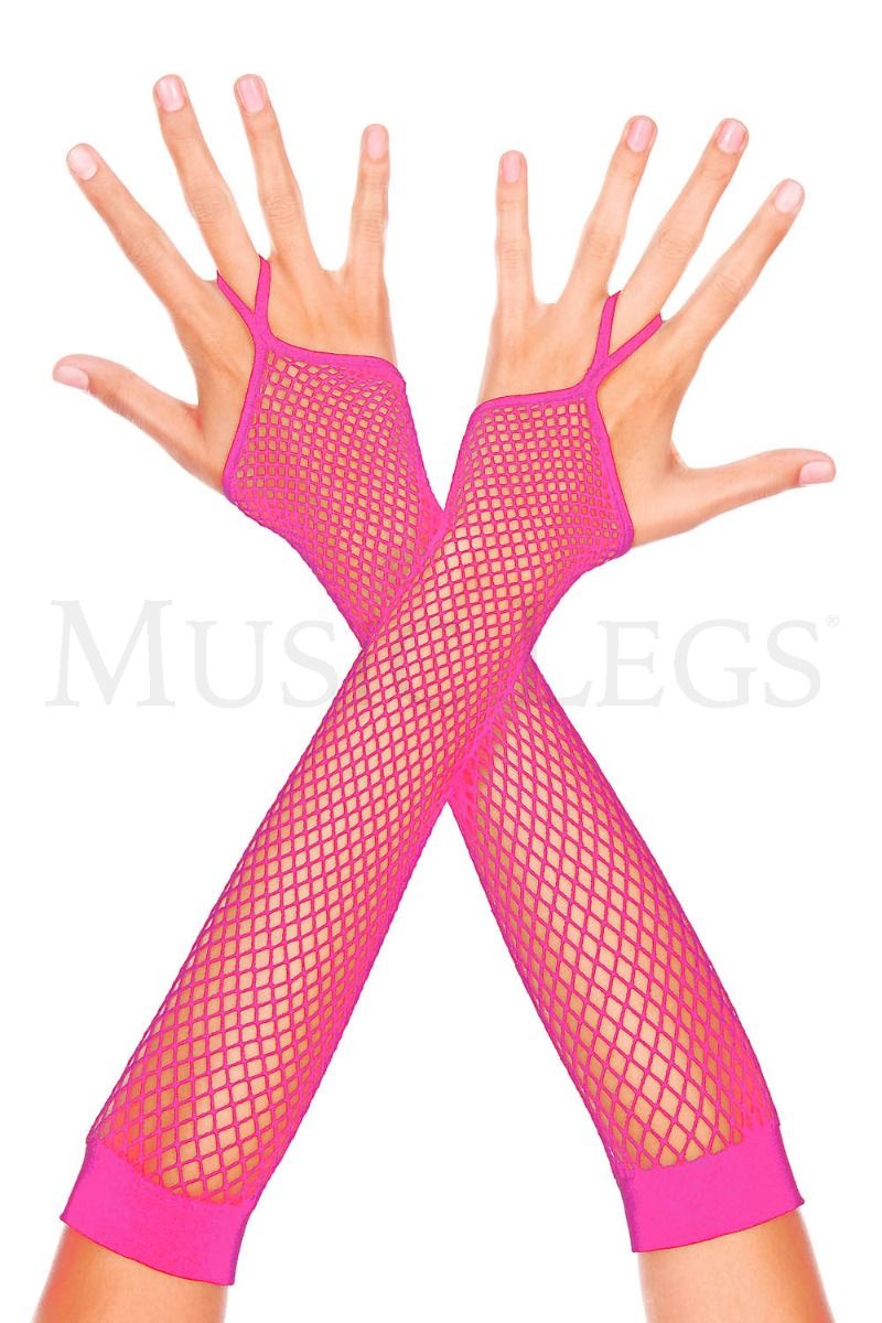Fishnet Arm Warmers