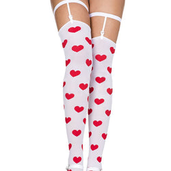 Heart Thigh Hi & Leg Garters