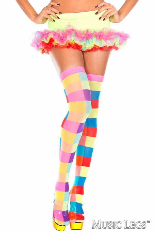 Cuisse acrylique en bloc néon Hi