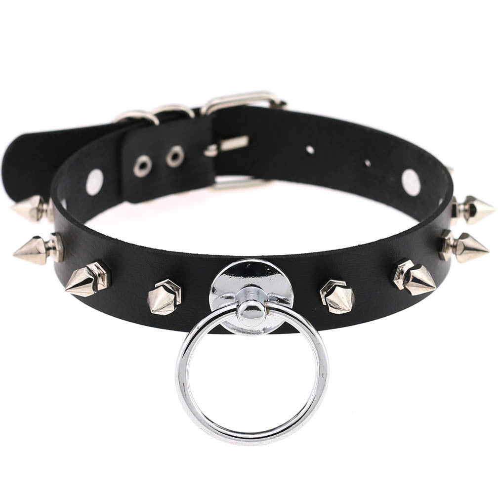 Spike Collar Choker