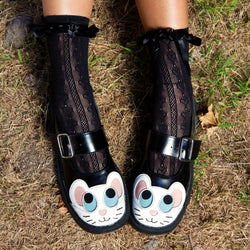 TUK Black Mouse Mary Jane