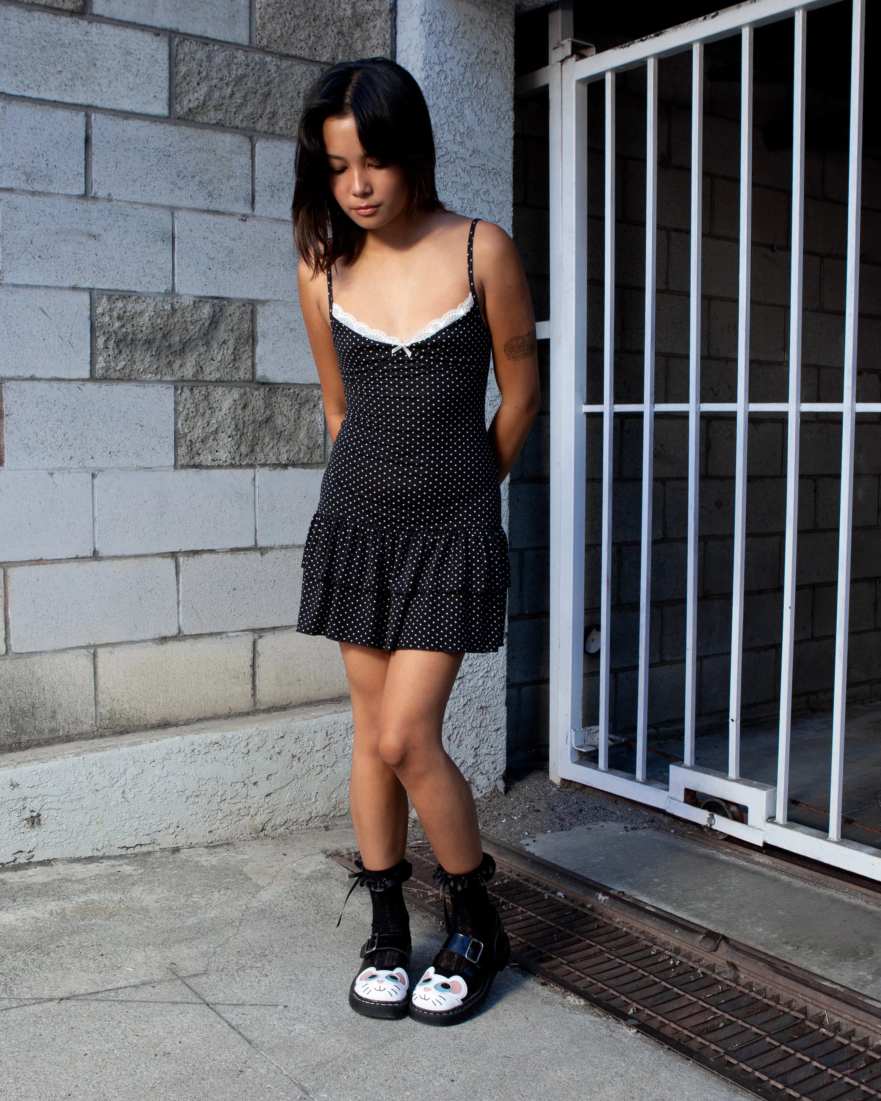 TUK Black Mouse Mary Jane