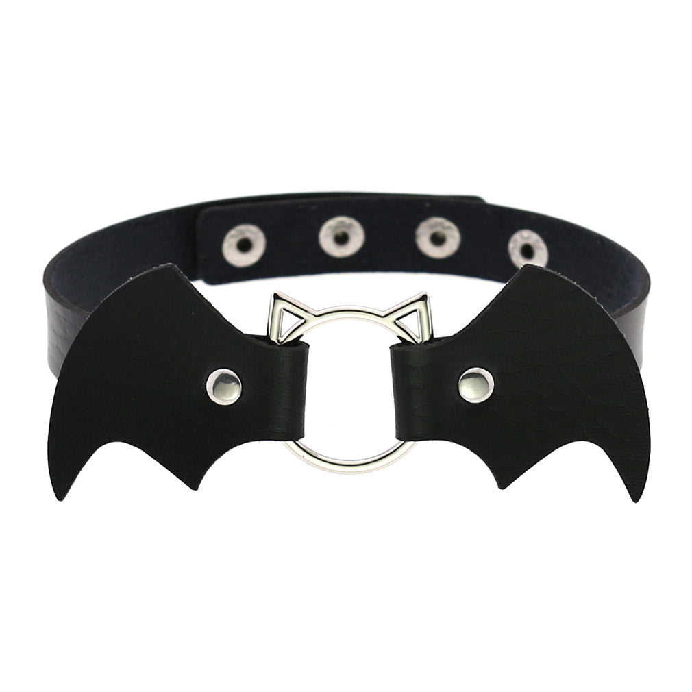 Bat Wing Cat Ear Choker