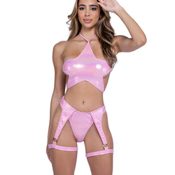 Metallic Iridescent Shorts