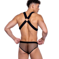 Elastic Harness with Stud Detail