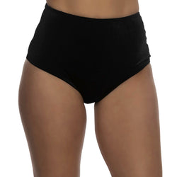 1pc High Waist Cheeky Velvet Shorts