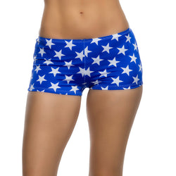 1pc Low Rise Star-Spangled Shorts
