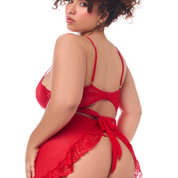 Tablier en maille Babydoll