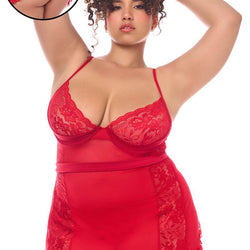 Tablier en maille Babydoll