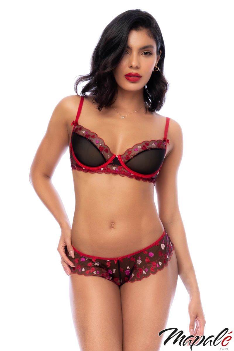 Heart Mesh 3Pc. Set
