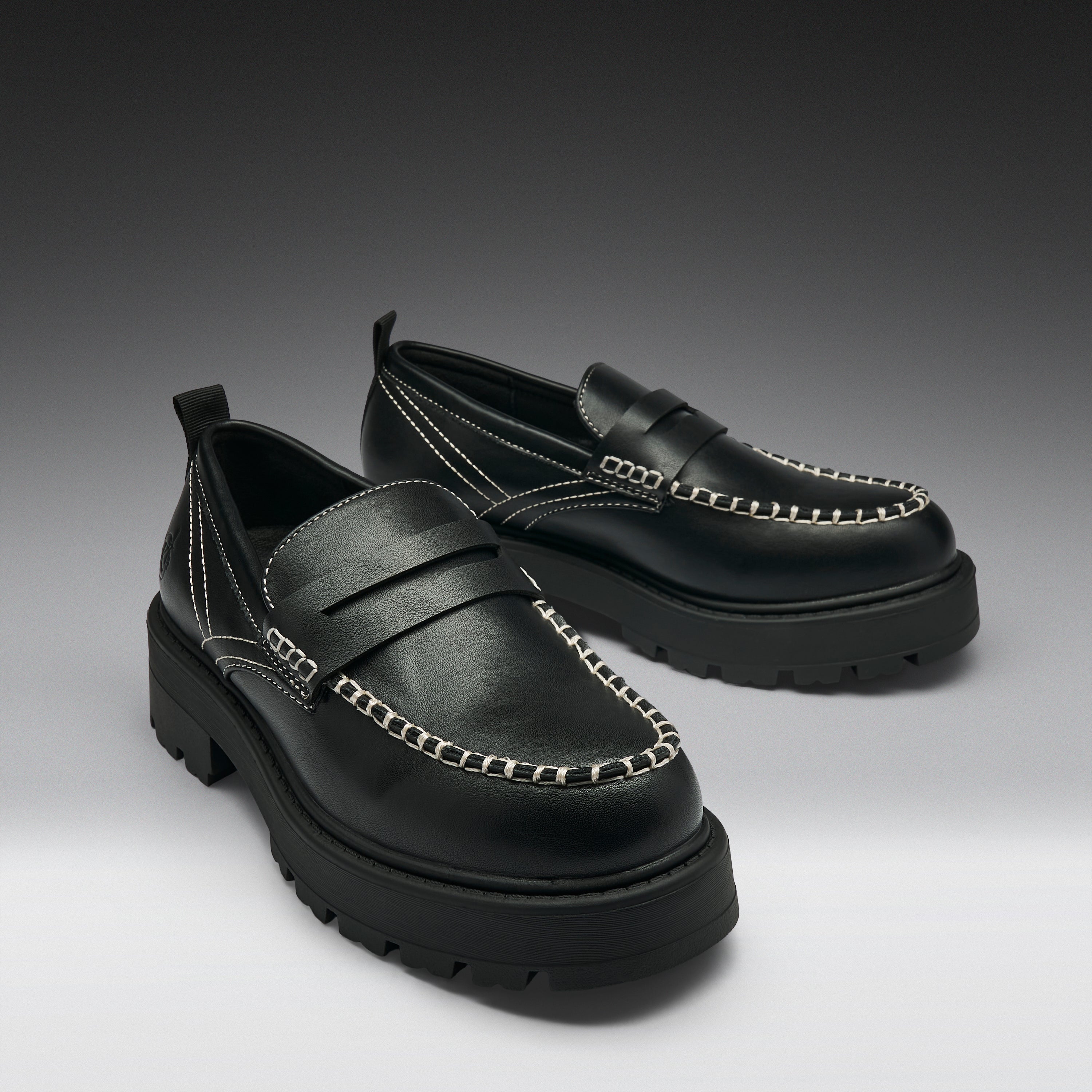 KOI Apis Black Loafers