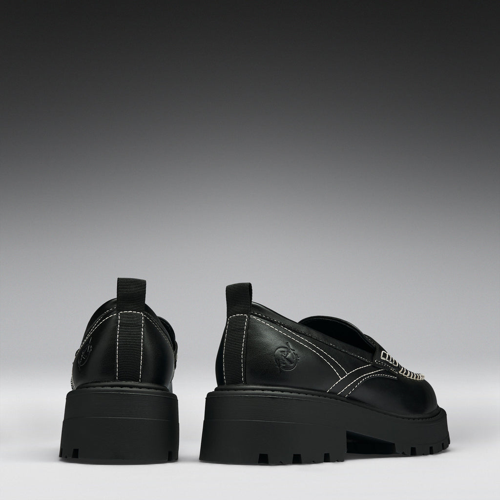 KOI Apis Black Loafers