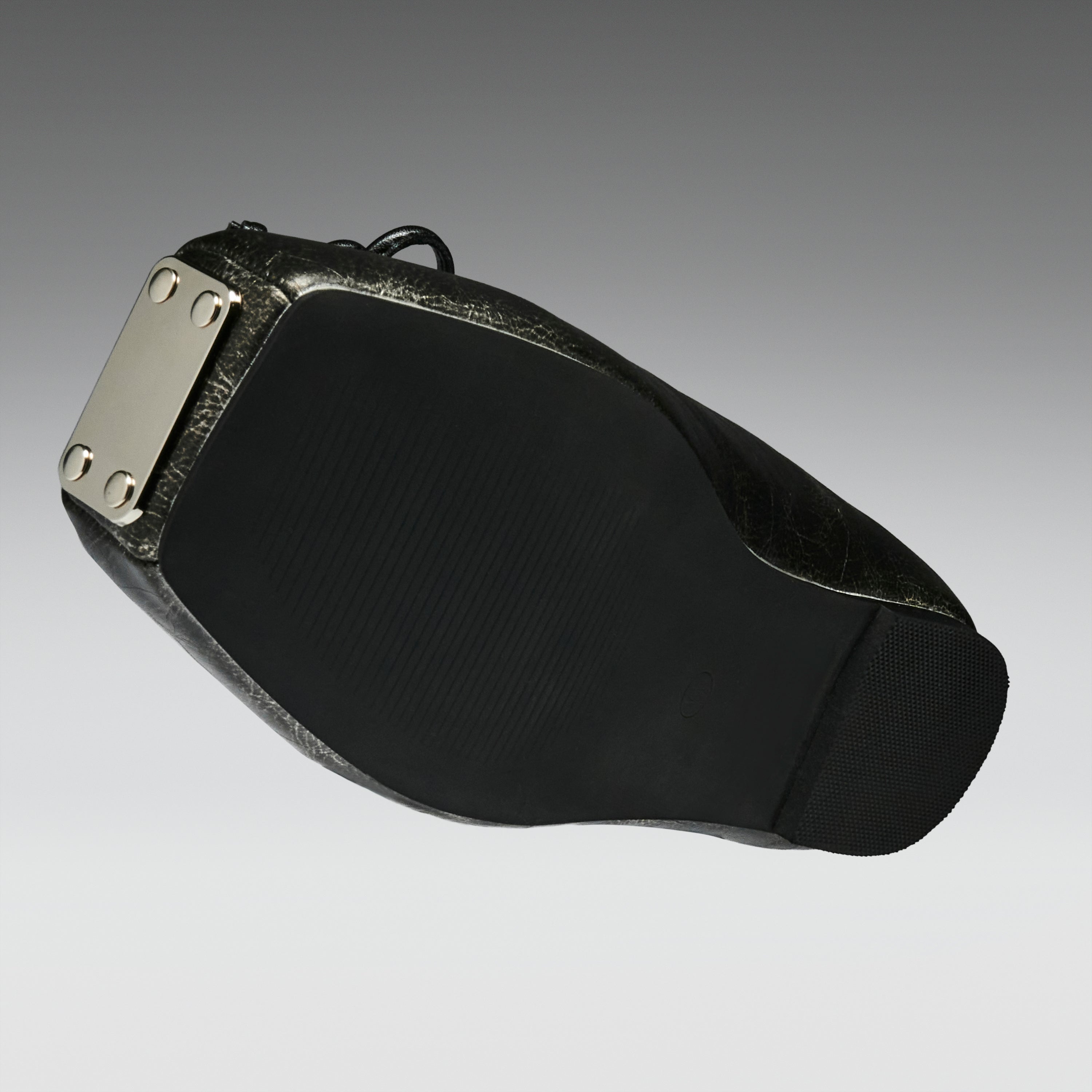 KOI Blithe Metal Toe Ballet Flats- Cracked Grey