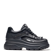 BANE OF EXILE TRAINERS - Chunky Trainers - KOI Footwear - Black - Main View
