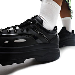 BANE OF EXILE TRAINERS - Trainers - KOI Footwear - Black - Side Detail