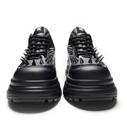 BANE OF EXILE TRAINERS - Trainers - KOI Footwear - Black - Front View