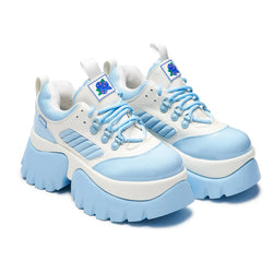 Blueberry Smoothie Trainers-Blue-Size 5-Clearance