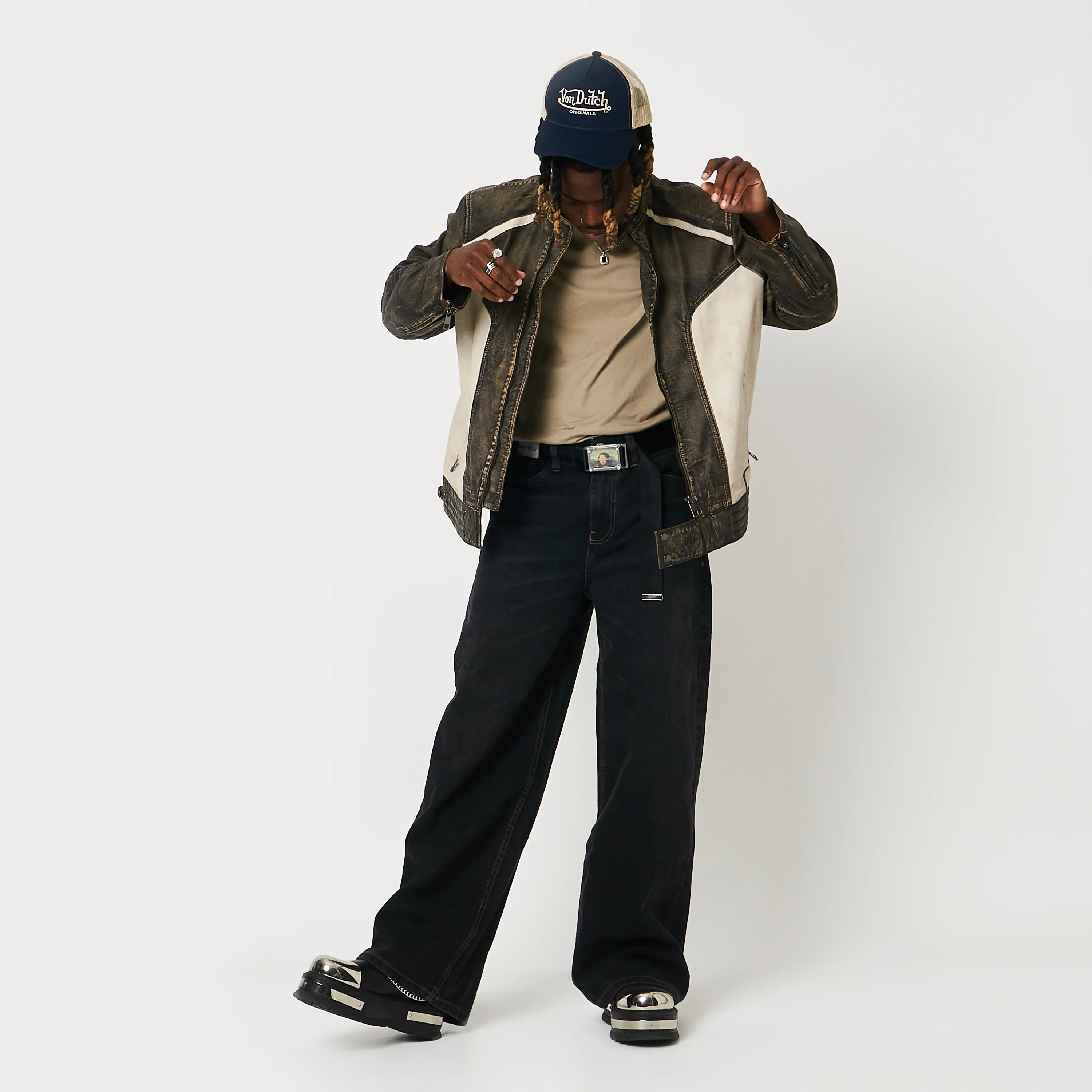 KOI Borin Men's Hardware Platform Boots