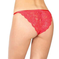 Lace Crotchless Panty