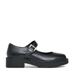 KOI Kishi Tale Black Flat Mary Jane Shoes