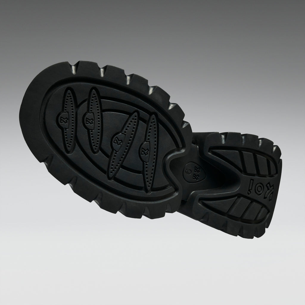 KOI Enchained Belt Monster Boots- Black-Clearance