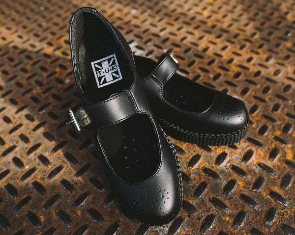TUK Black TUKskin™ Viva II Mary Jane-Clearance