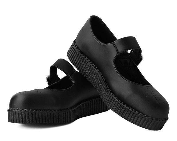 TUK Black TUKskin™ Viva II Mary Jane-Clearance