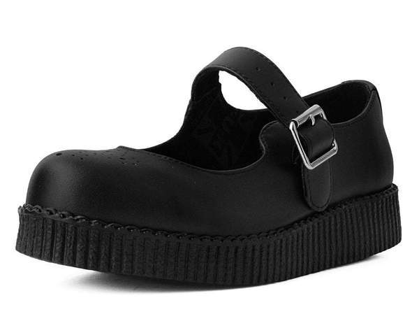 TUK Black TUKskin™ Viva II Mary Jane-Clearance